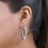 KARIS Amethyst Earrings in Platinum Bond and Stainless Steel 6.85 ctw image number 1