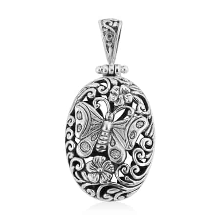 Sterling Silver Butterfly Pendant 8.9 Grams image number 0