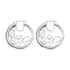 Karis Simulated Amethyst Diamond Earrings in Platinum Bond 3.35 ctw image number 5