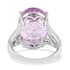 Certified and Appraised RHAPSODY 950 Platinum AAAA Patroke Kunzite and E-F VS Diamond Ring (Size 8.0) 7.30 Grams 13.00 ctw image number 4