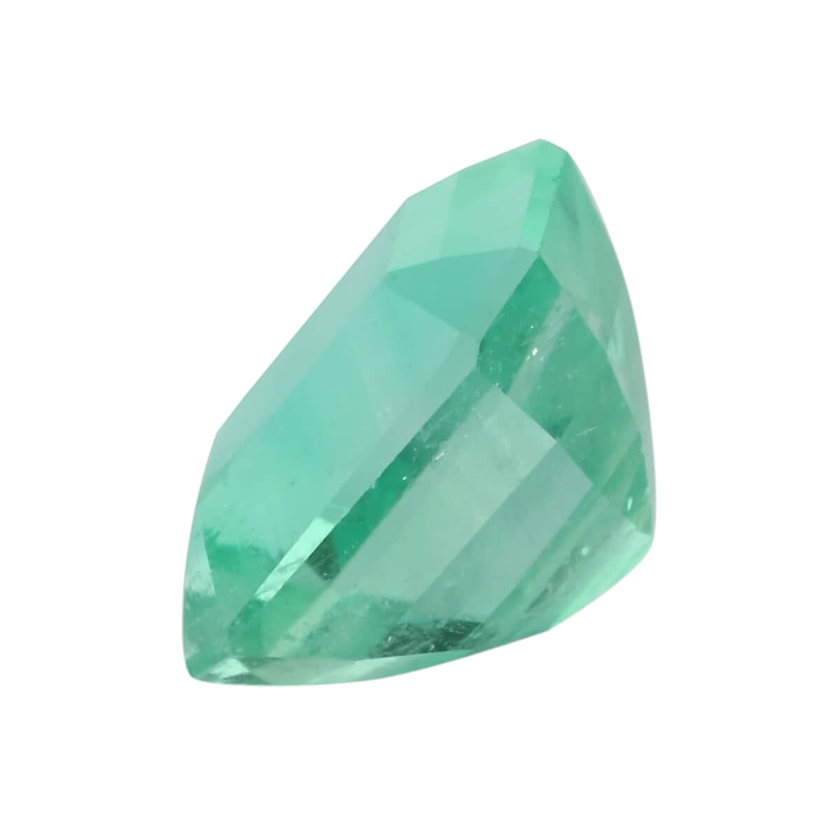 Certified AAAA Boyaca Colombian Emerald (Oct Free Size) 1.65 ctw image number 1
