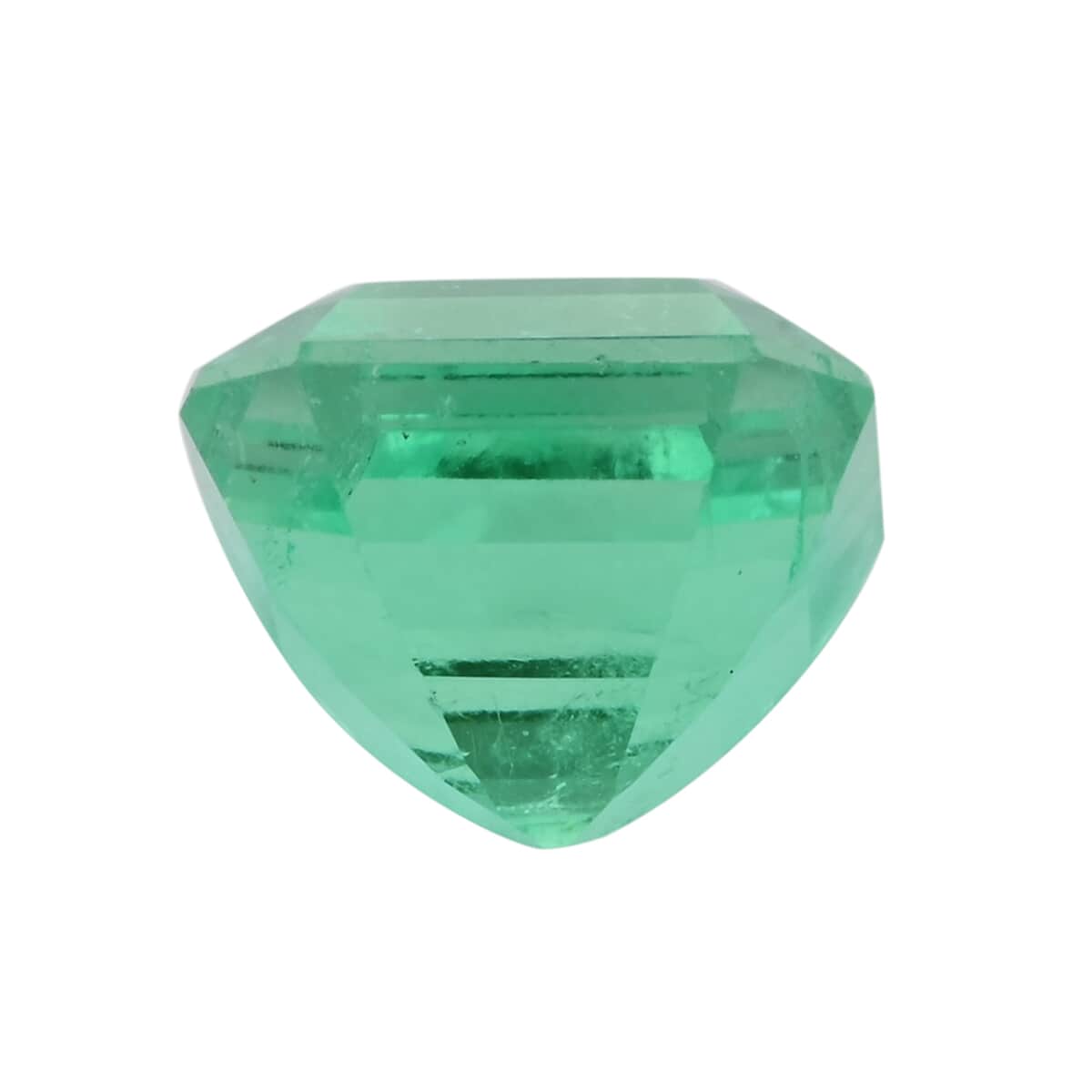 Certified AAAA Boyaca Colombian Emerald (Oct Free Size) 1.65 ctw image number 2