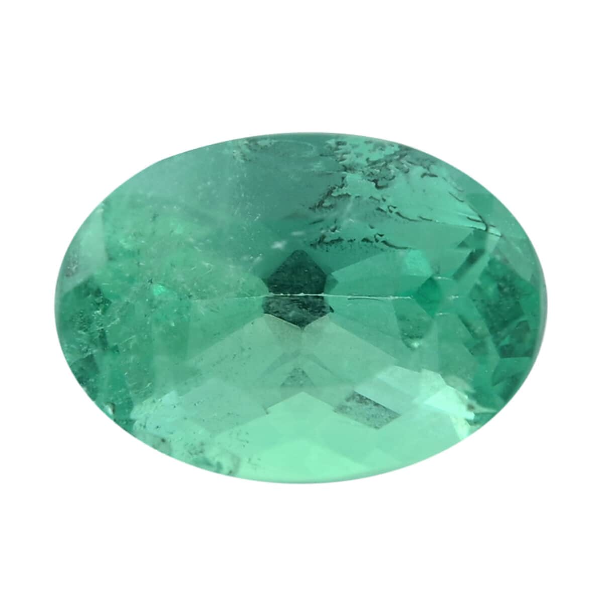 Certified AAAA Boyaca Colombian Emerald (Ovl Free Size) 1.65 ctw image number 0
