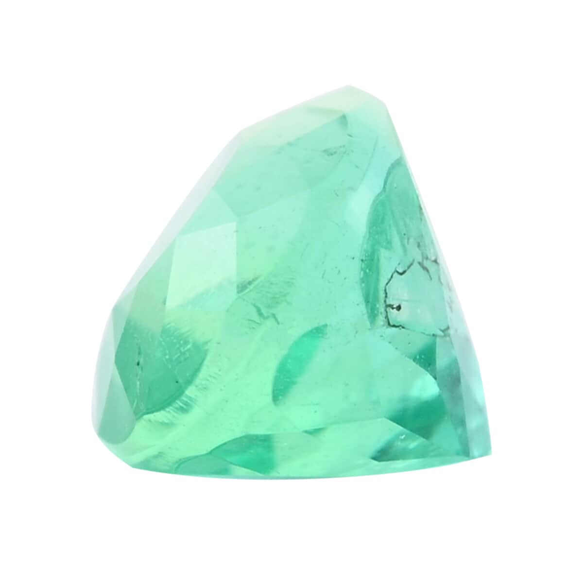 Certified AAAA Boyaca Colombian Emerald (Ovl Free Size) 1.65 ctw image number 1