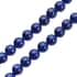 Lapis Lazuli Necklace 18-20 Inches in Silvertone 160.00 ctw image number 5