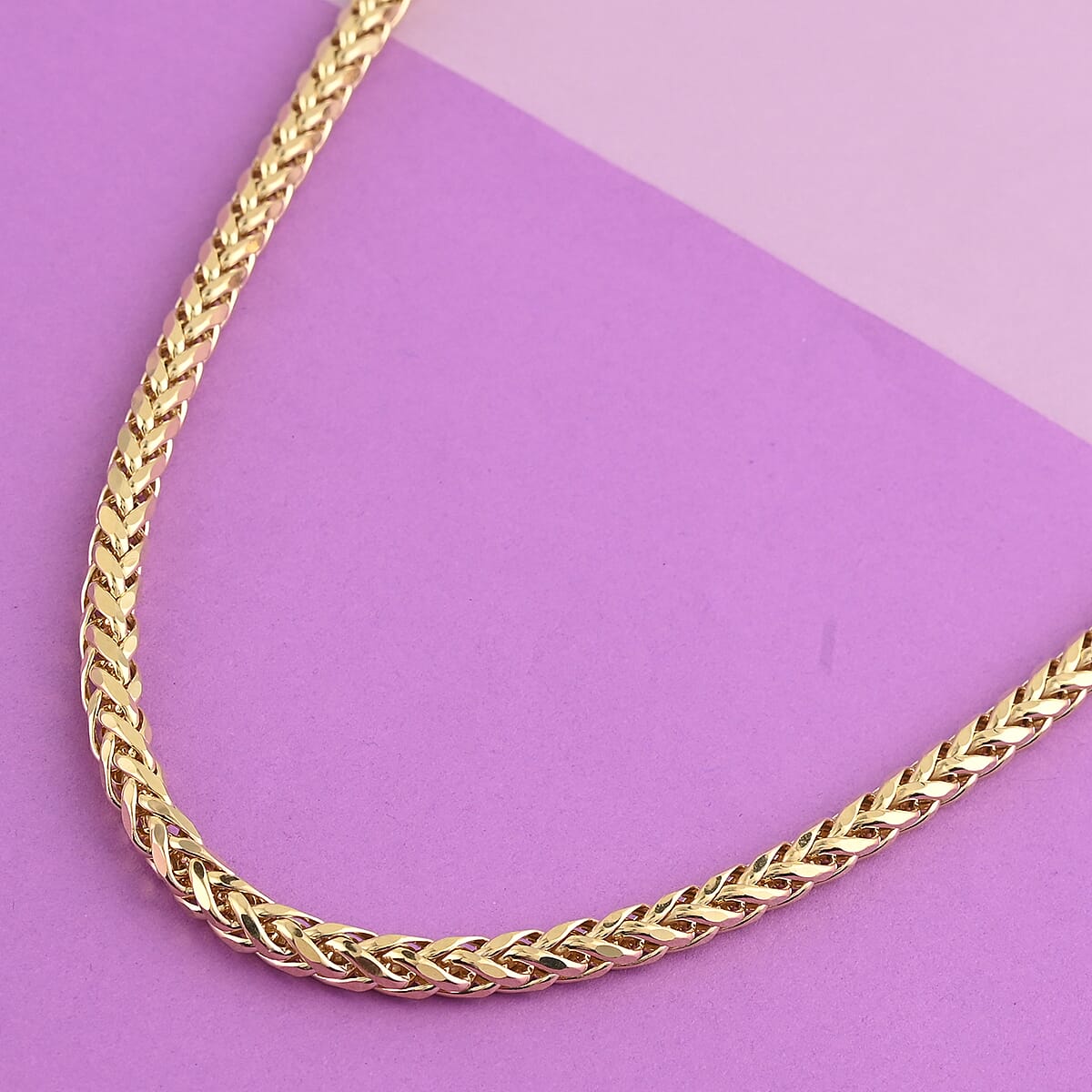 VEGAS CLOSEOUT Deal 10K Yellow Gold 2.5mm Palma Necklace 24 Inches 6.60 Grams image number 1