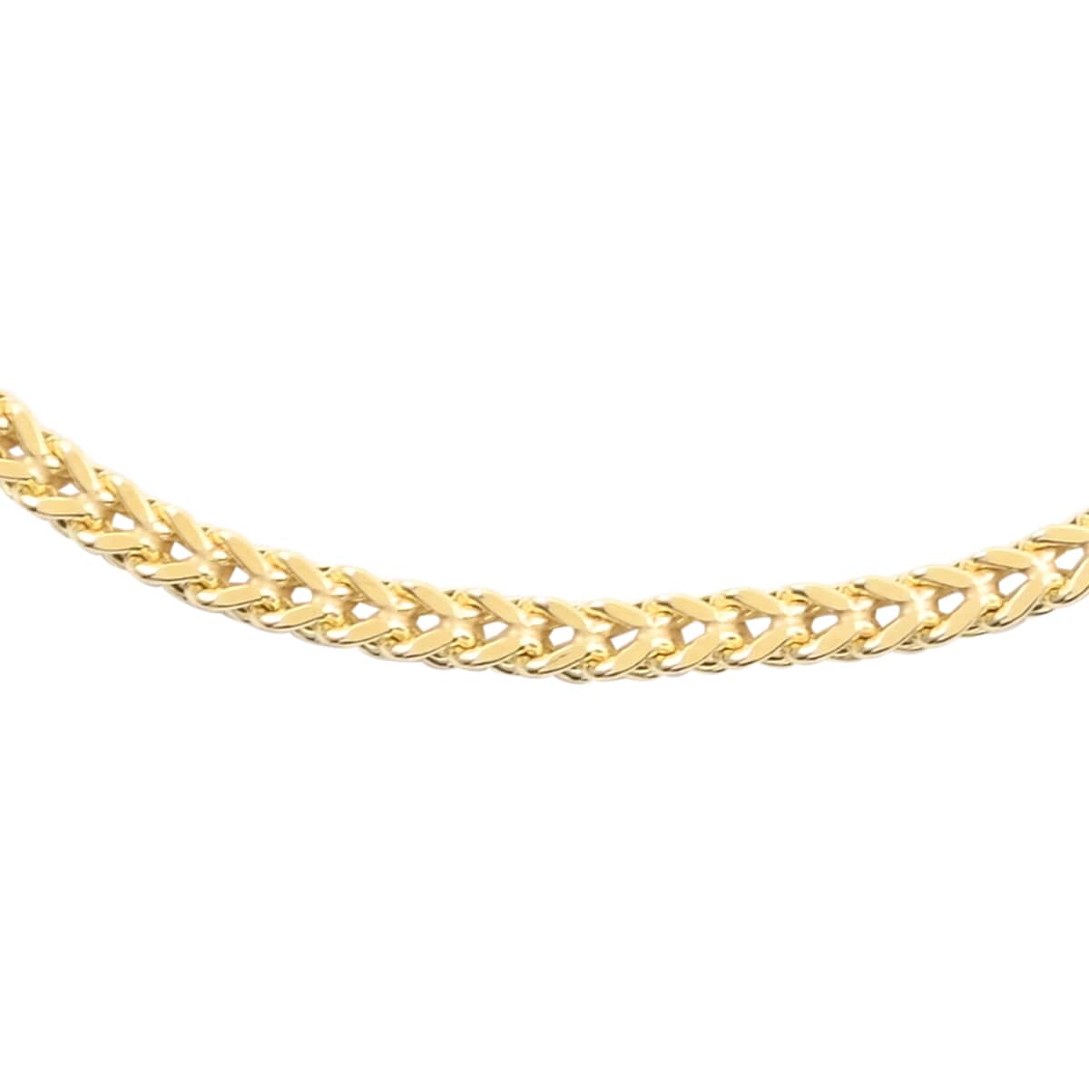 Vegas Closeout Deal 10K Yellow Gold 4mm Franco Necklace 20 Inches 20.60 Grams image number 0