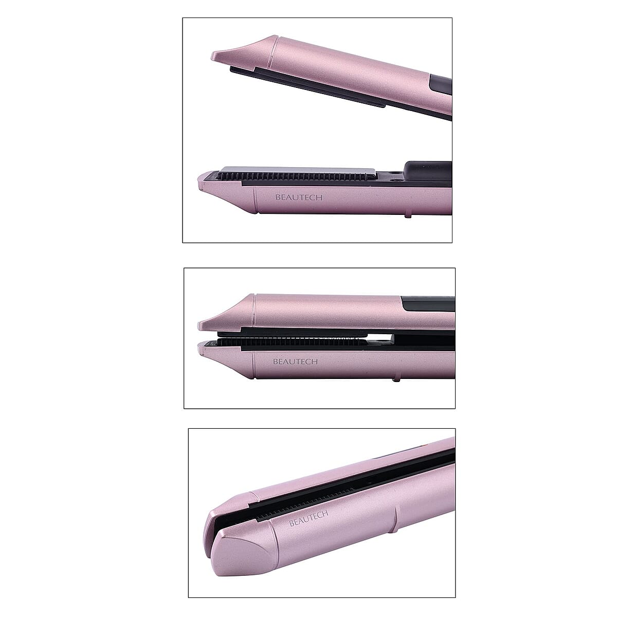 BEAUTECH Rose Wireless Mini Travel Flat Iron with Rechargeable Battery image number 6