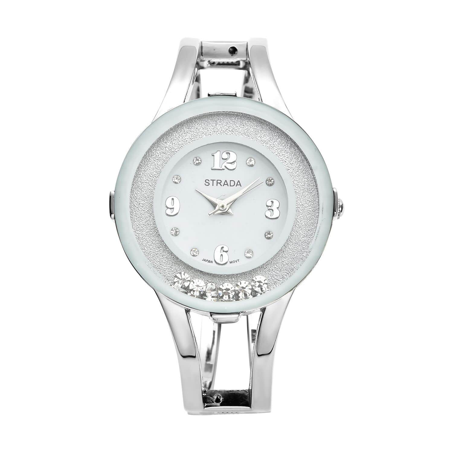 Moving crystal deals watch