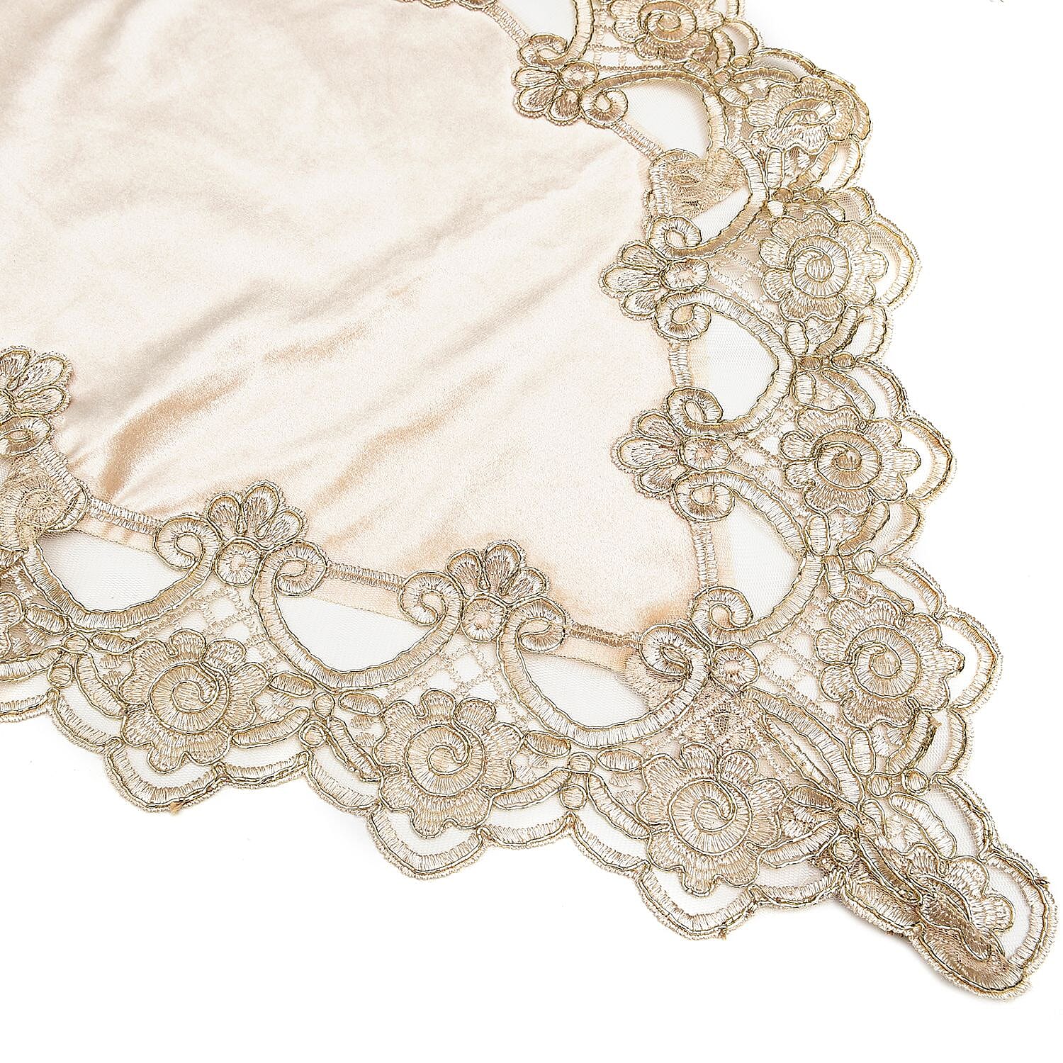 Khaki Elegant Damask - Product card gallery slide 3 (9431393501439)