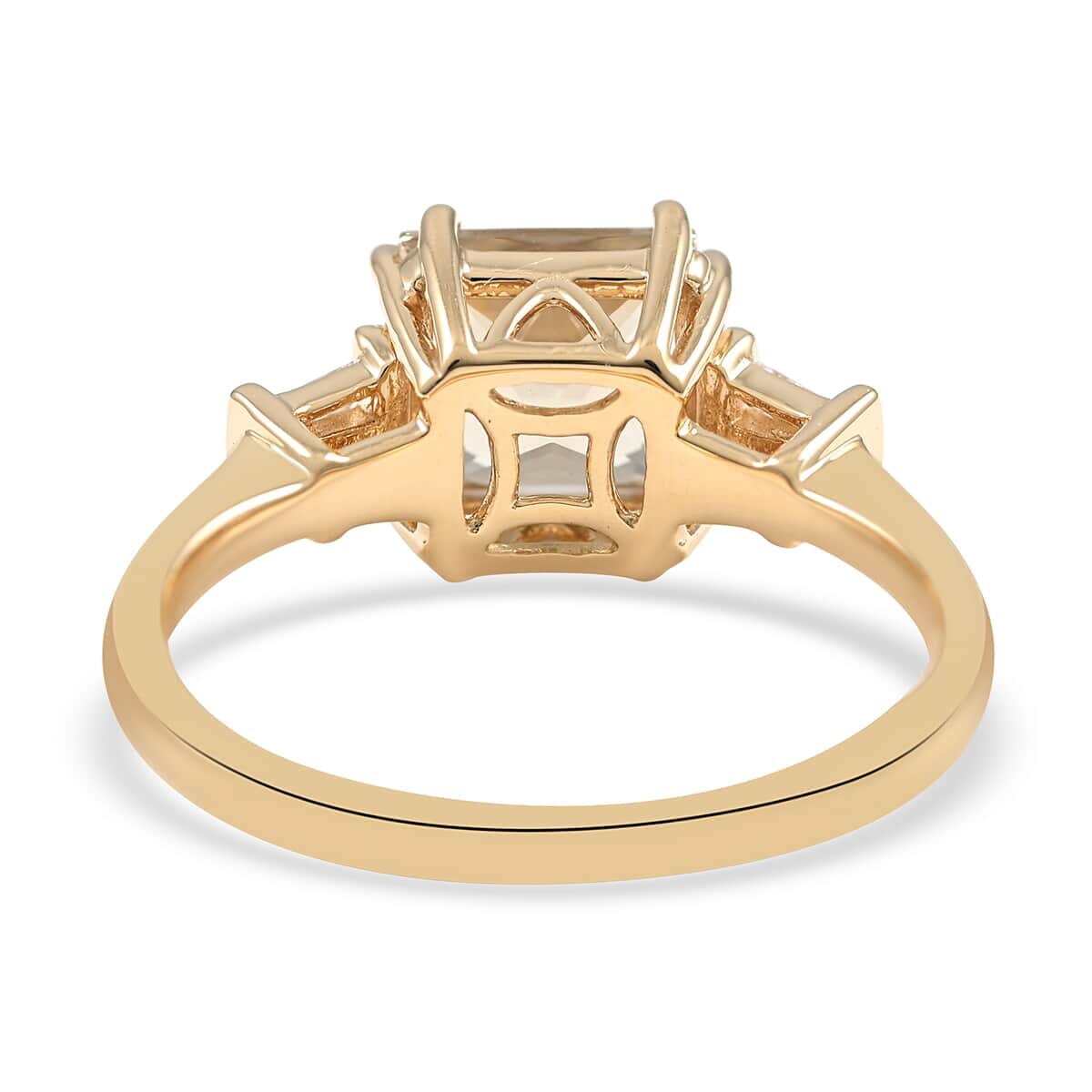 Iliana AAA Turkizite and Diamond 2.10 ctw Ring in 18K Yellow Gold (Size 9 )  image number 4