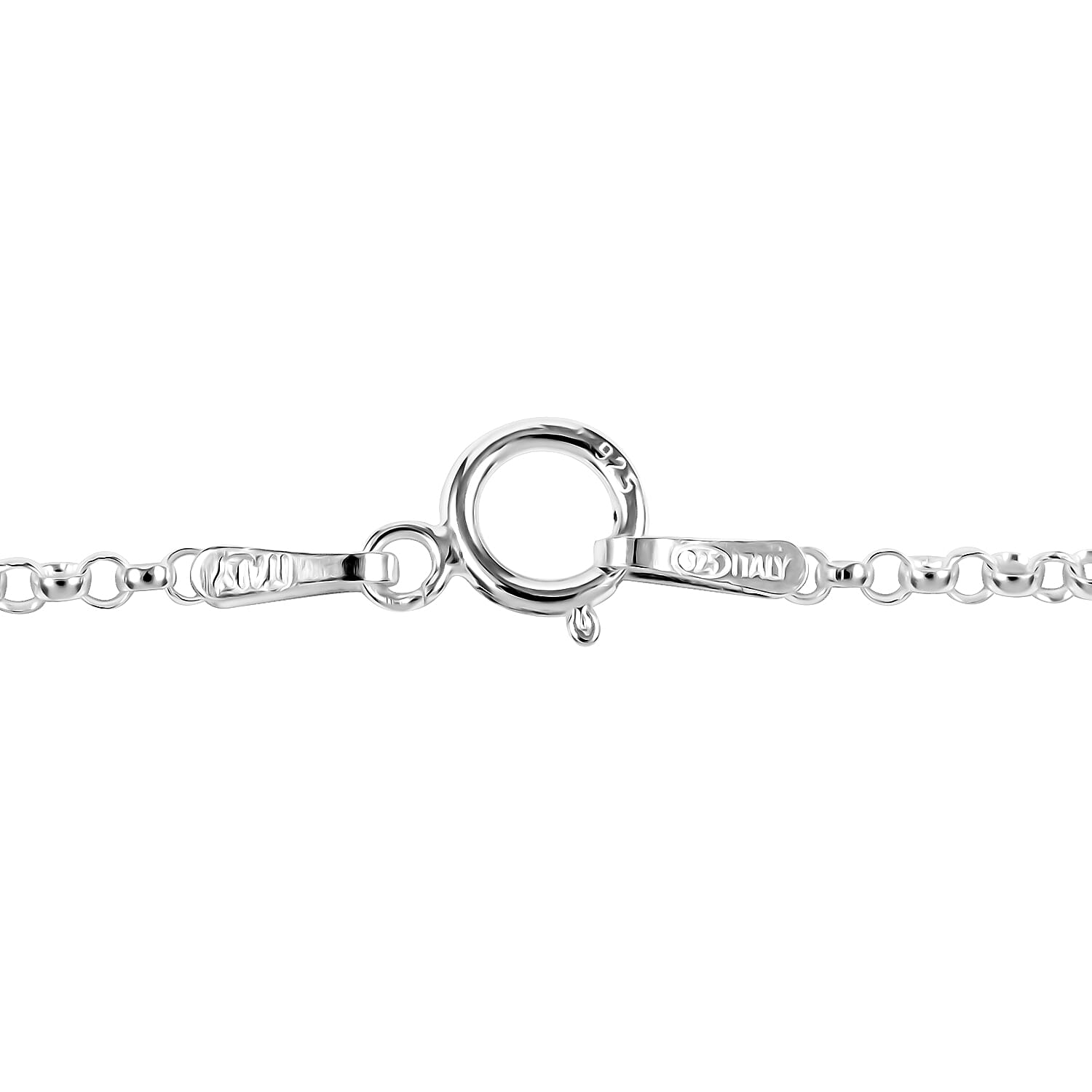 Italian Sterling Silver 1.2mm Rolo Chain 18 Inches 2.10 Grams