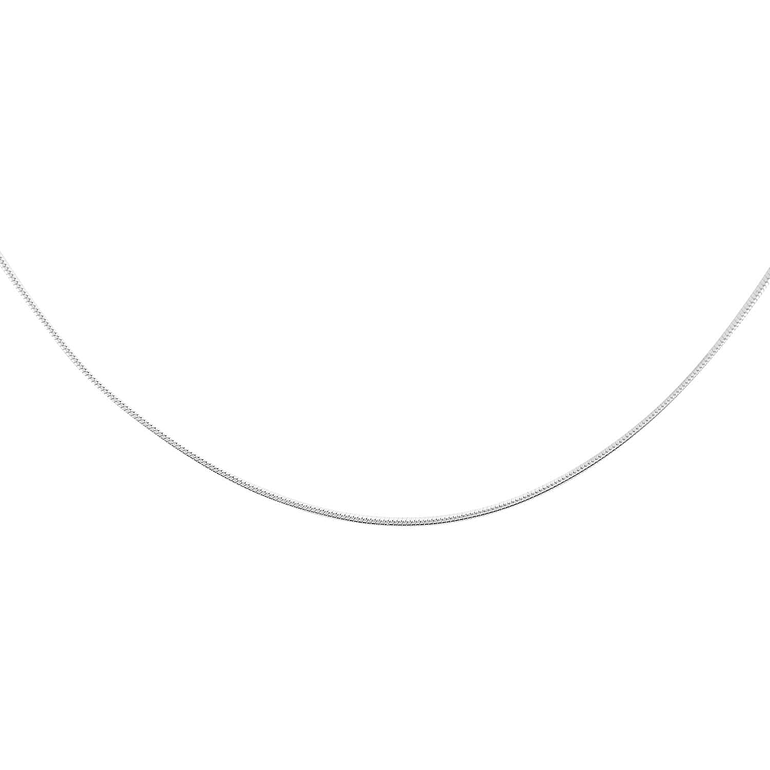 Italian Sterling Silver 0.7mm Snake Chain 18 Inches 3.40 Grams