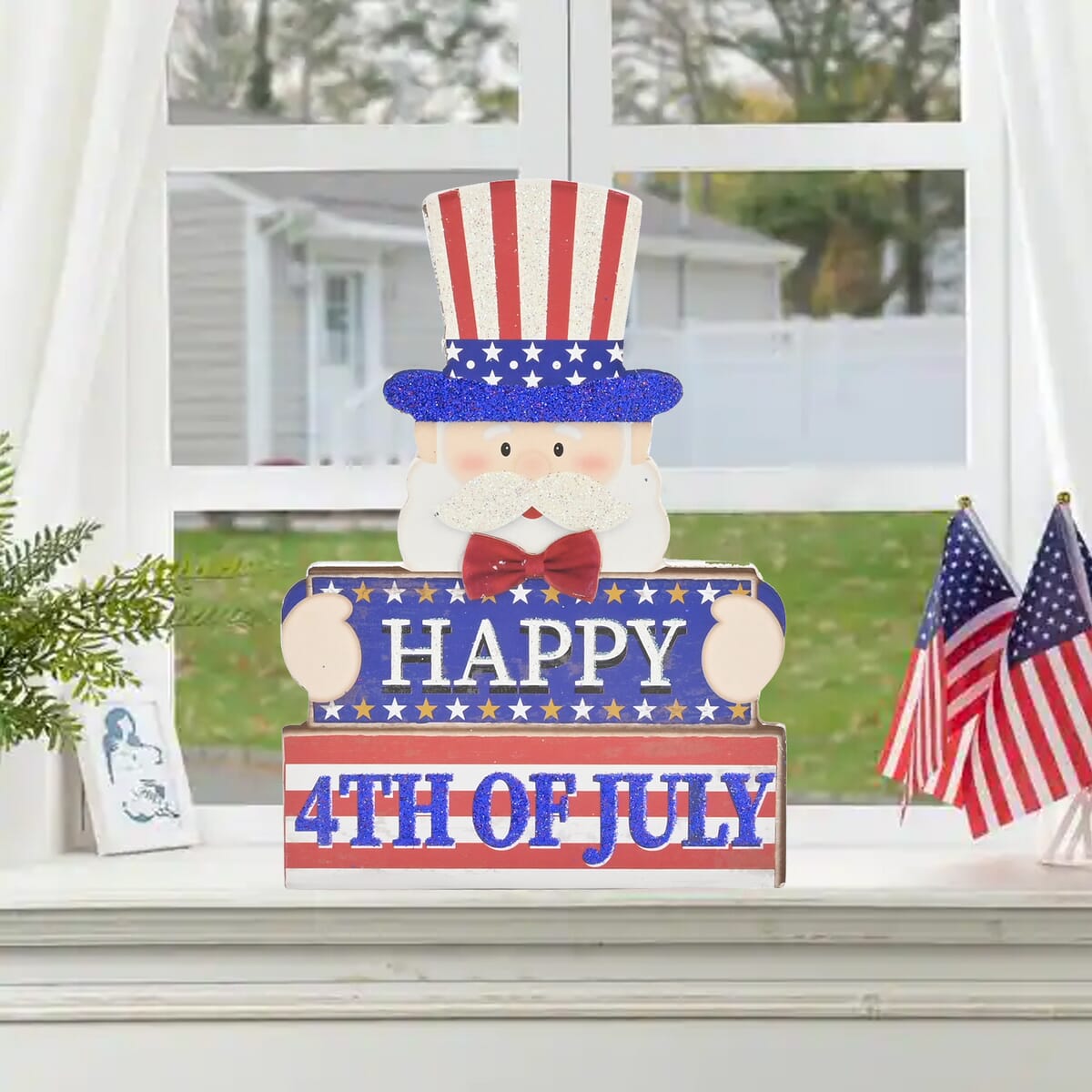 Buy Happy 4th of July Patriotic Table Top Decor at ShopLC.