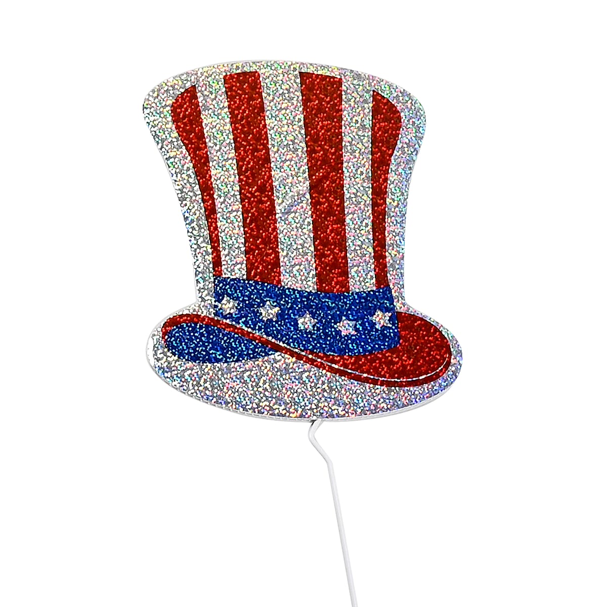 Patriotic Hat Holographic Yard Sign (28 in) image number 4