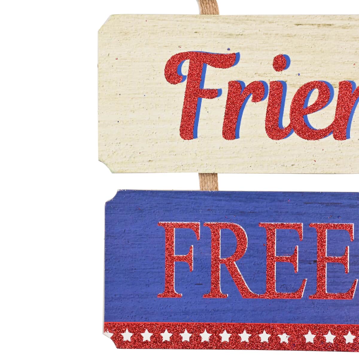 4th of July Family, Friend, Freedom Patriotic Wall Plaque image number 3
