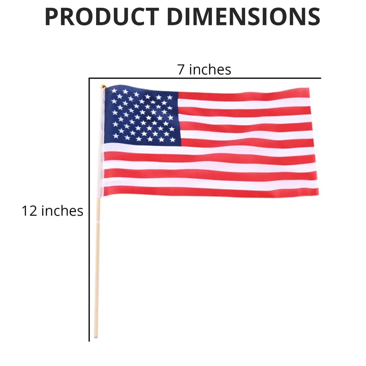 3PK American Flag image number 3
