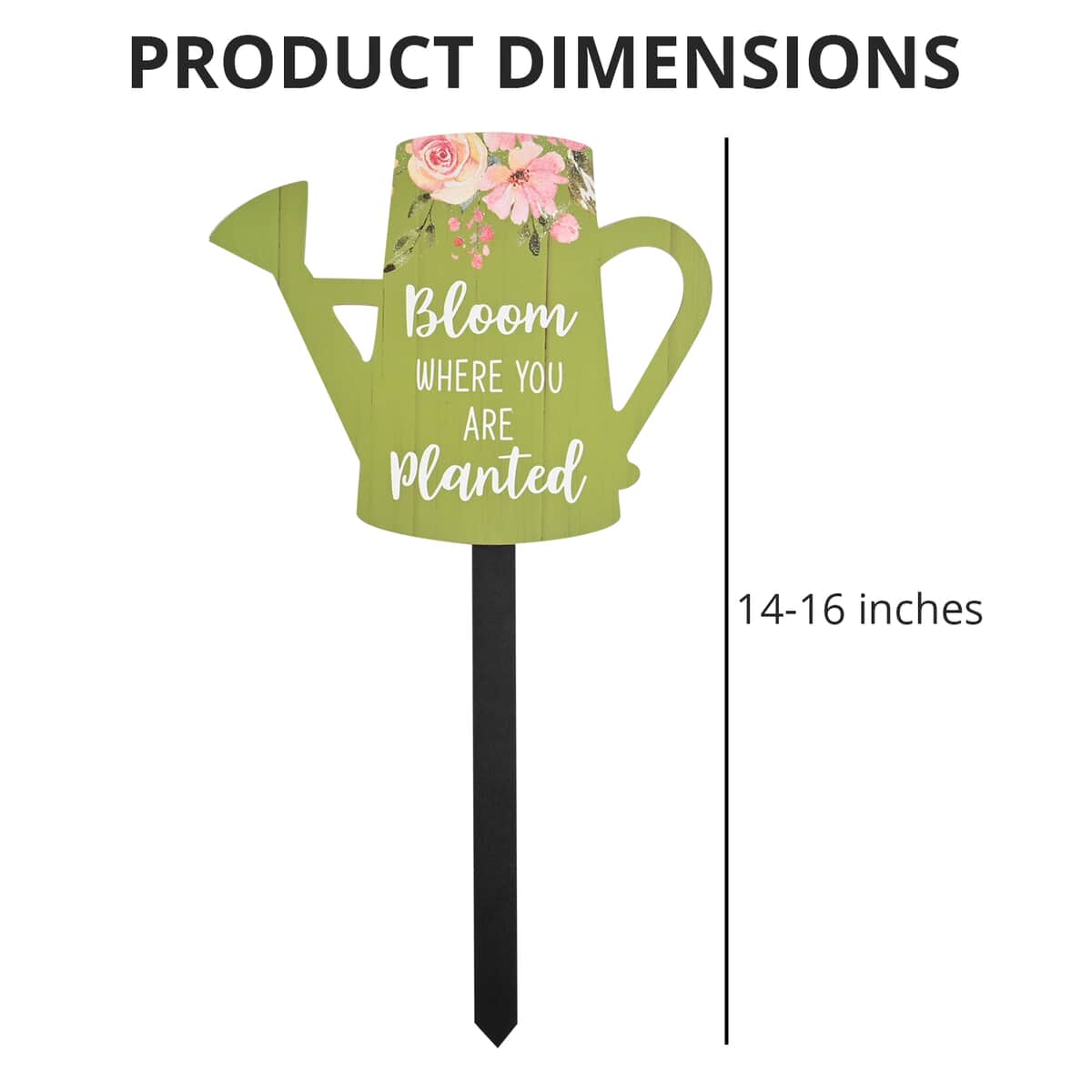 Bloom Where you are Planted Planter Stake image number 3