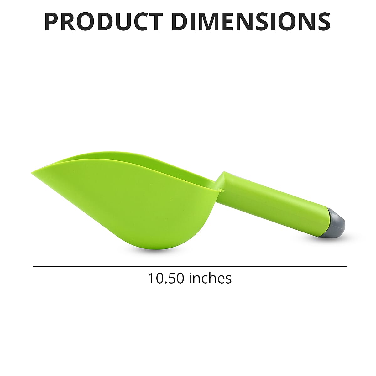 Green Soil Scoop Plastic 10.5in image number 3