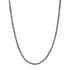 Black Diamond Tennis Necklace 20 Inches in Platinum Over Sterling Silver 3.00 ctw image number 0