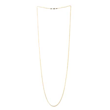 OTTOMAN TREASURE 10K Yellow Gold 2.4mm Spiga Necklace 30 Inches 6.8 Grams image number 2