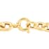 Ottoman Treasure 10K Yellow Gold 10.4mm Oversized Curb Bracelet (8.50 In) 13.20 Grams image number 3