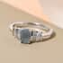 Luxoro 10K White Gold Premium Narsipatnam Alexandrite and G-H I3 Diamond Ring (Size 7.0) 1.00 ctw image number 1