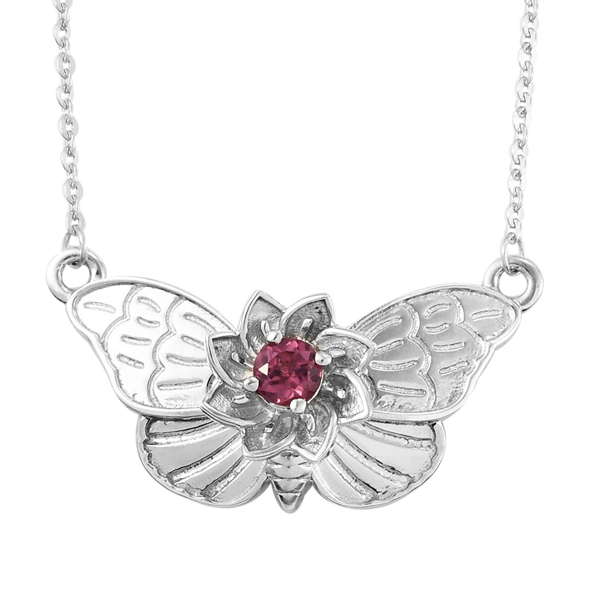 Garnet hot sale butterfly necklace