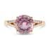 Certified and Appraised ILIANA 18K Rose Gold AAA Patroke Kunzite and G-H SI Diamond Ring (Size 8.0) 3.85 Grams 3.75 ctw image number 0