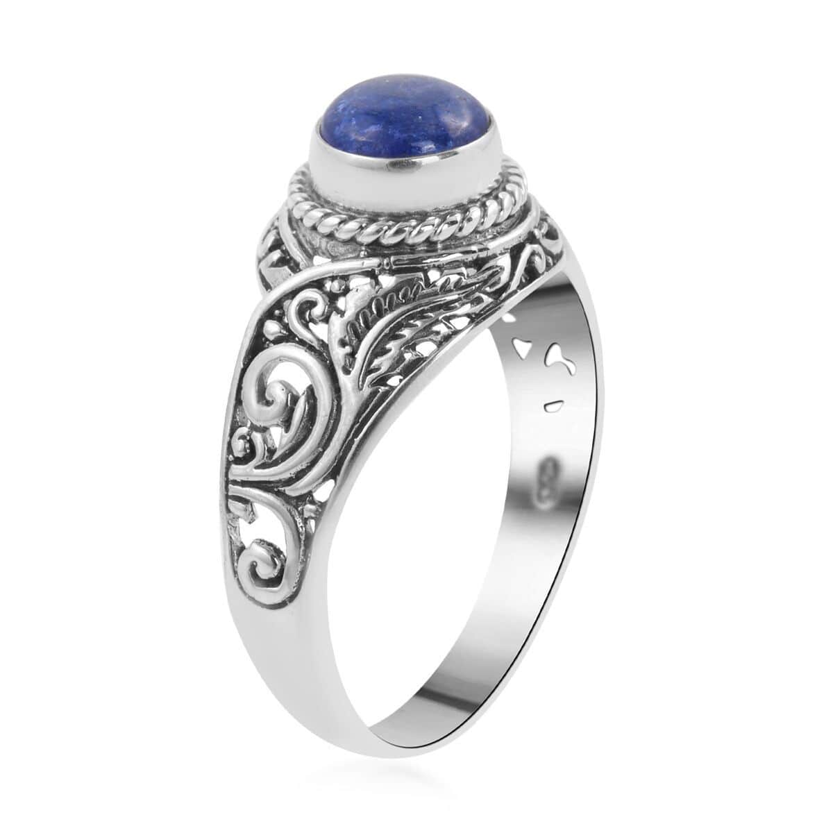 Tanzanite  Ring  Sterling Silver (Size 10.0) 1.50 ctw image number 3