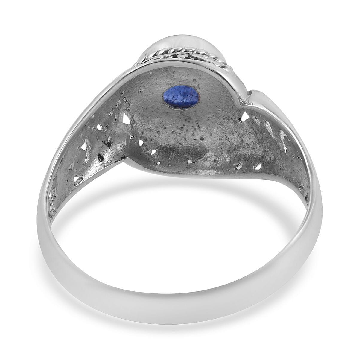 Bali Legacy Tanzanite Ring in Sterling Silver (Size 10.0) 1.50 ctw