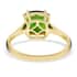 Certified & Appraised Luxoro 10K Yellow Gold AAA Chrome Diopside Solitaire Ring (Size 7.0) 2.30 ctw image number 4