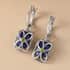 Lapis Lazuli and Peridot Multi Wear Earrings in Stainless Steel 17.20 ctw image number 1