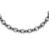 MADE IN AMERICA SANTA FE Style Sterling Silver 10mm Navajo Pearl Beaded Necklace (20 Inches) (39.4 g) image number 0