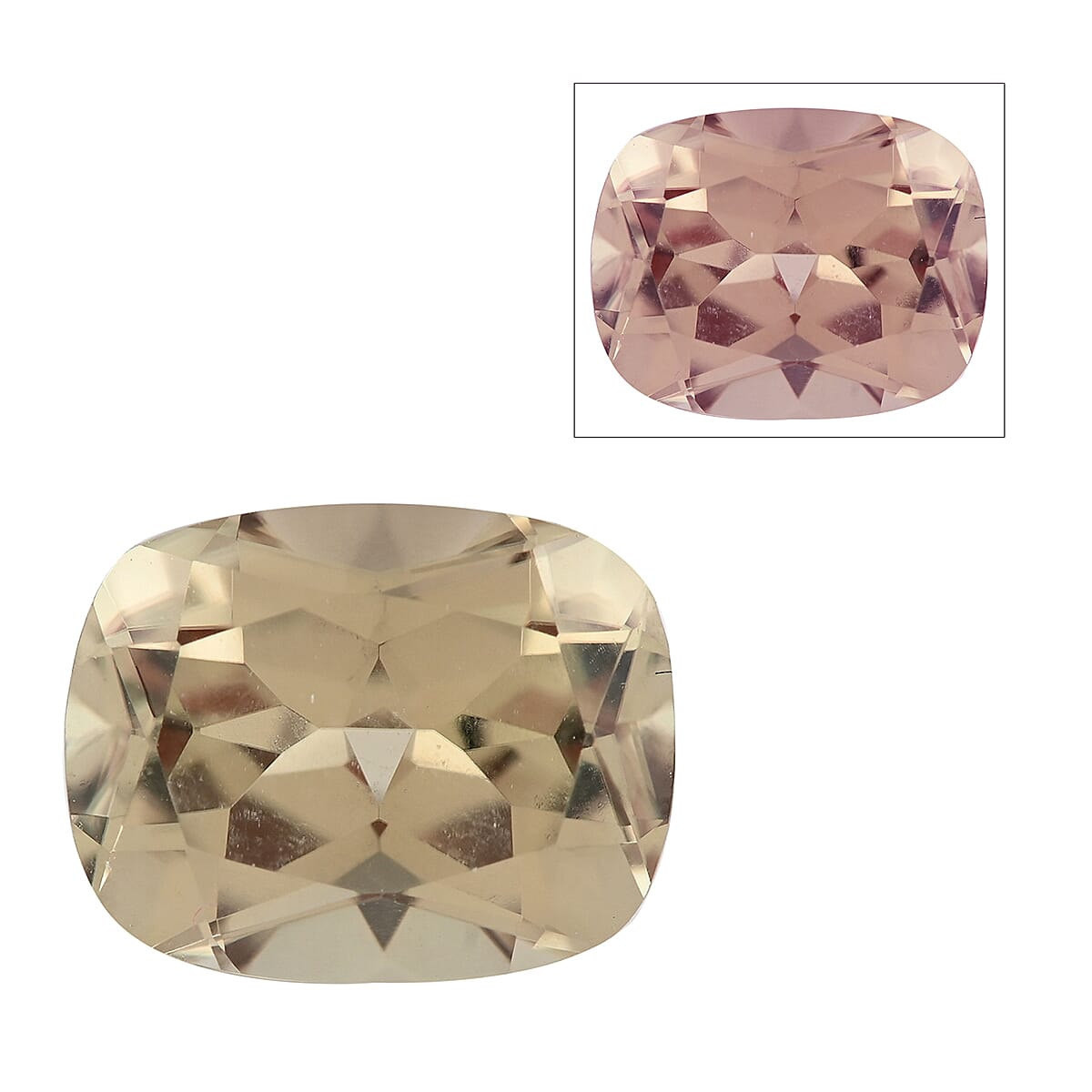 Certified and Appraised AAAA Turkizite (Cush 9x9 mm) 3.50 ctw image number 0