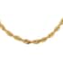 California Closeout Deal 10K Yellow Gold 4.5mm Rope Necklace 20 Inches 8.7 Grams image number 0