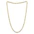 California Closeout Deal 10K Yellow Gold 4.5mm Rope Necklace 20 Inches 8.7 Grams image number 2