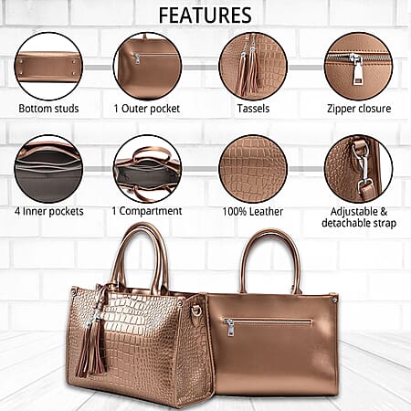 Metallic Brown - Product card gallery slide 3 (10178549154105)