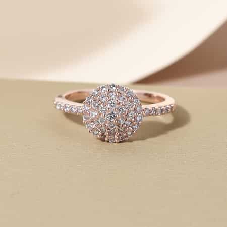 Luxoro SGL Certified 10K Rose Gold I3 Natural Pink Diamond Ring (Size 9.0) 0.50 ctw image number 1