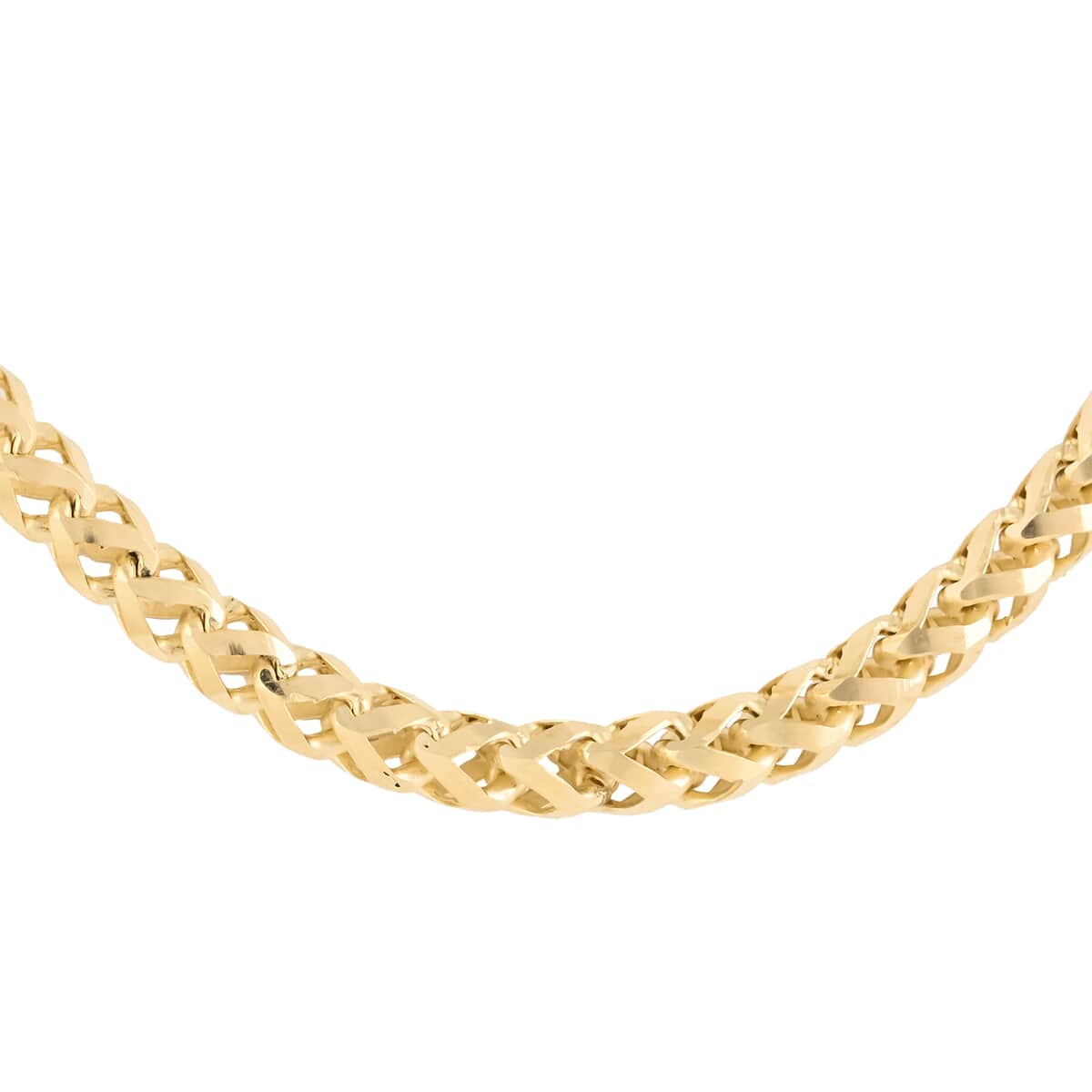 California Closeout Deal 10K Yellow Gold 5.8mm Round Diamond-Cut Necklace 20 Inches 30.60 Grams image number 2