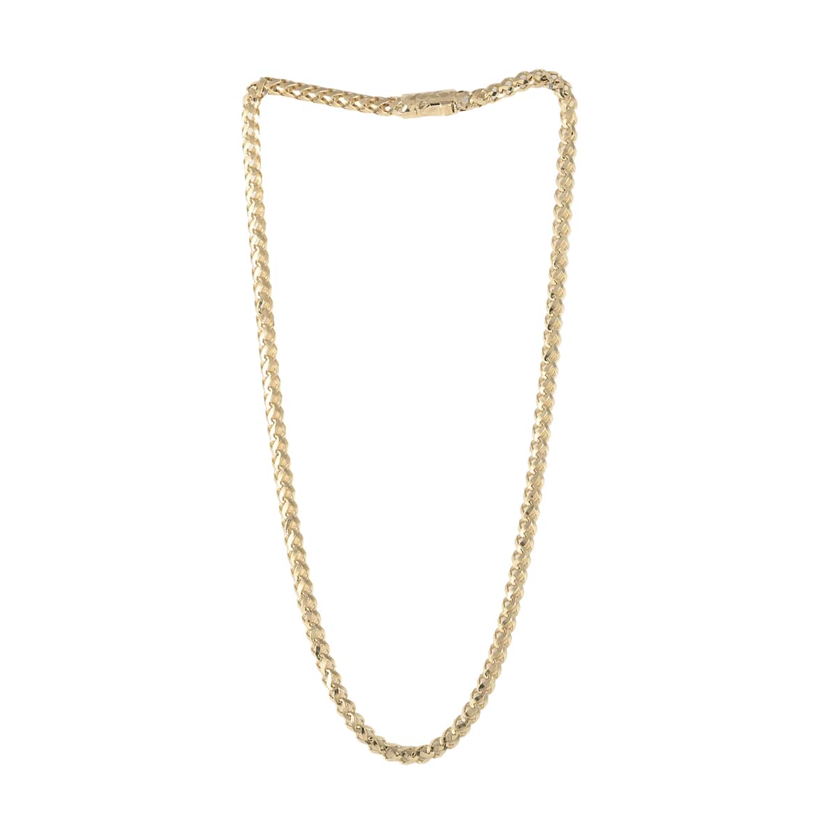 California Closeout Deal 10K Yellow Gold 5.8mm Round Diamond-Cut Necklace 22 Inches 33.60 Grams image number 2
