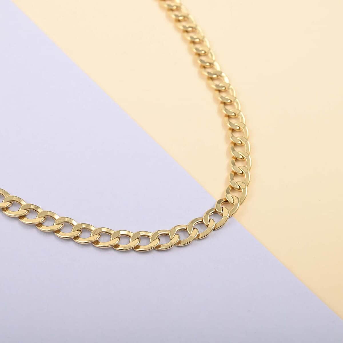 California Closeout Deal 10K Yellow Gold 6.5mm Miami Cuban Necklace 22 Inches 13 Grams image number 1