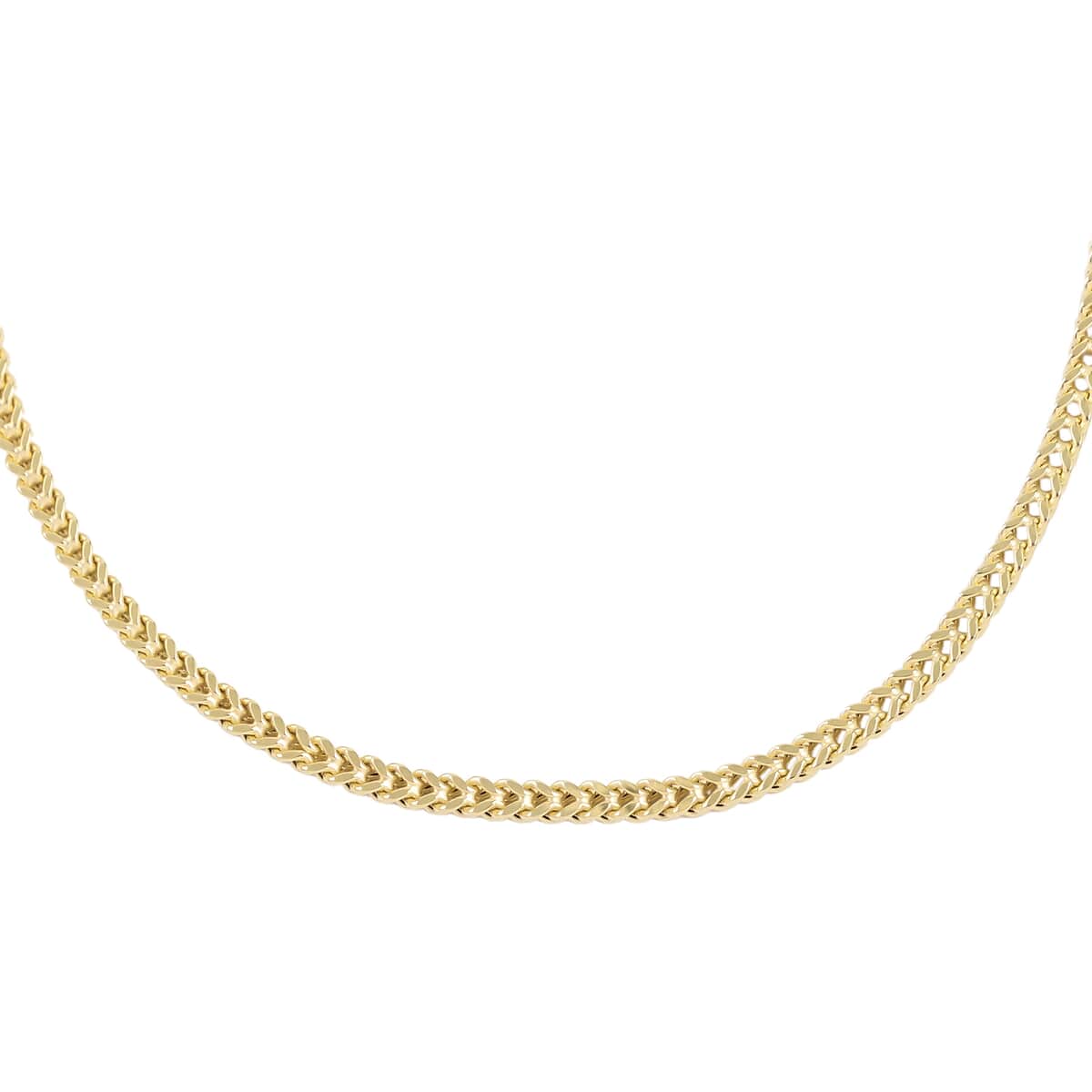 Jessica Exclusive Pick California Closeout Deal 10K Yellow Gold 3.17mm Diamond-Cut Franco Necklace 22 Inches 10.4 Grams image number 0