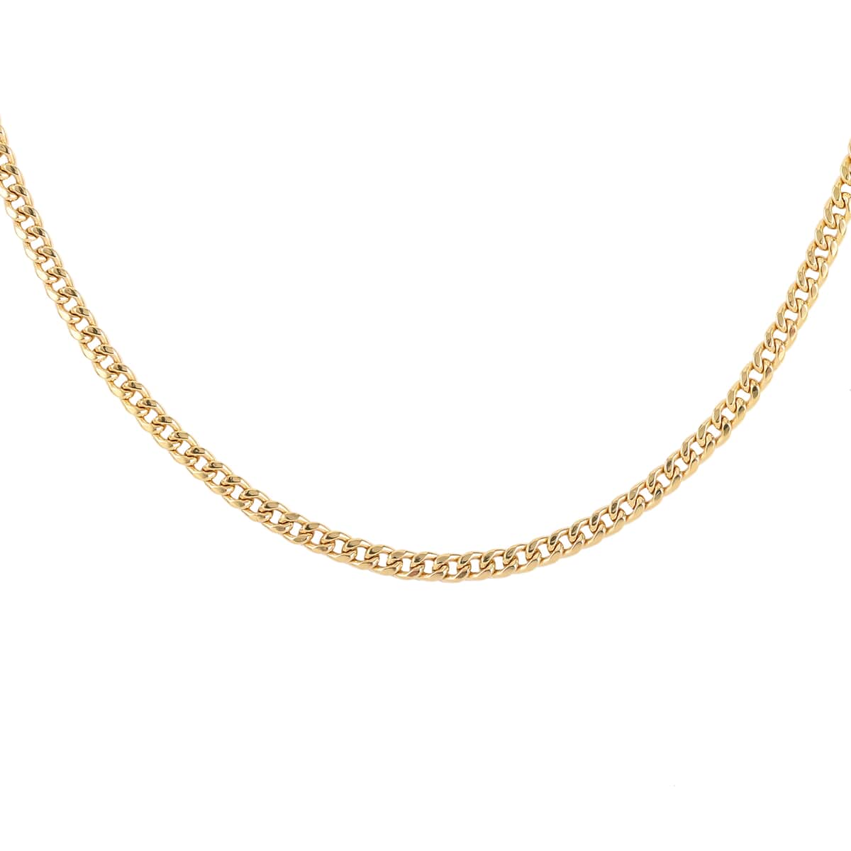 California Closeout Deal Italian 14K Yellow Gold 2.86mm Necklace 18 Inches 4.6 Grams image number 0