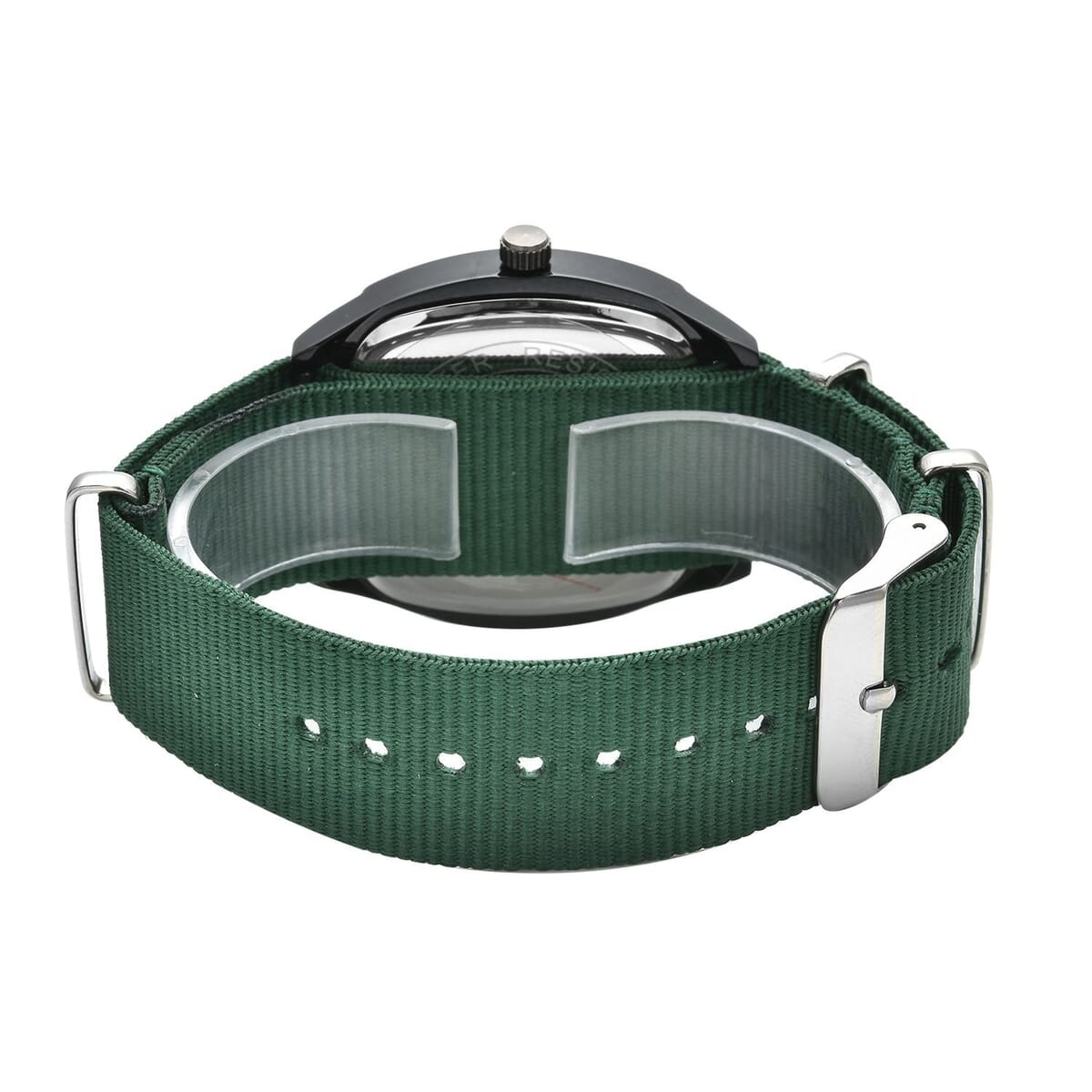 Strada Japanese Movement Watch with Green Nylon Strap (41.40x39.88mm) (5.25-7.75 In) image number 5