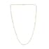Italian 14K Yellow Gold 1.95mm Diamond Cut Triple Spiga Wheat Necklace 24 Inches 5.70 Grams image number 2