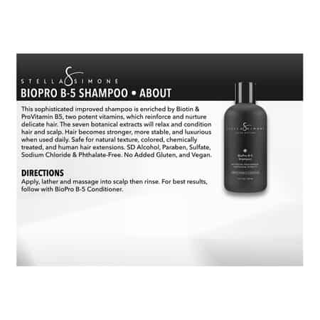 Stella Simone BioPro B-5 Shampoo 8.5 fl Oz image number 1