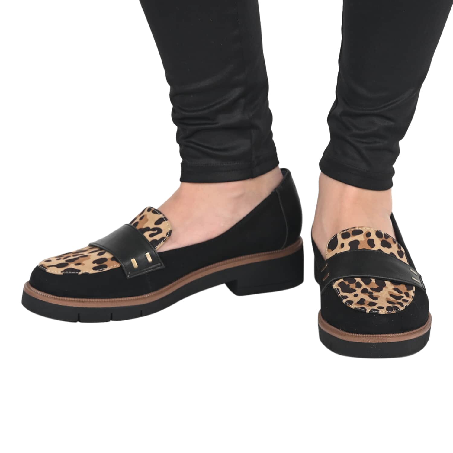 Dr scholl's cheap leopard loafer