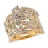 Karis Diamond Accent Ring in 18K YG Plated (Size 7.0) image number 0