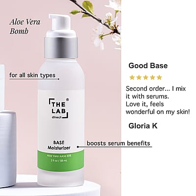 The Lab Direct Moisturizing Base 2fl oz , Moisturizing Serum , Anti-Wrinkle Serum , Best Anti Aging Skin Care Products